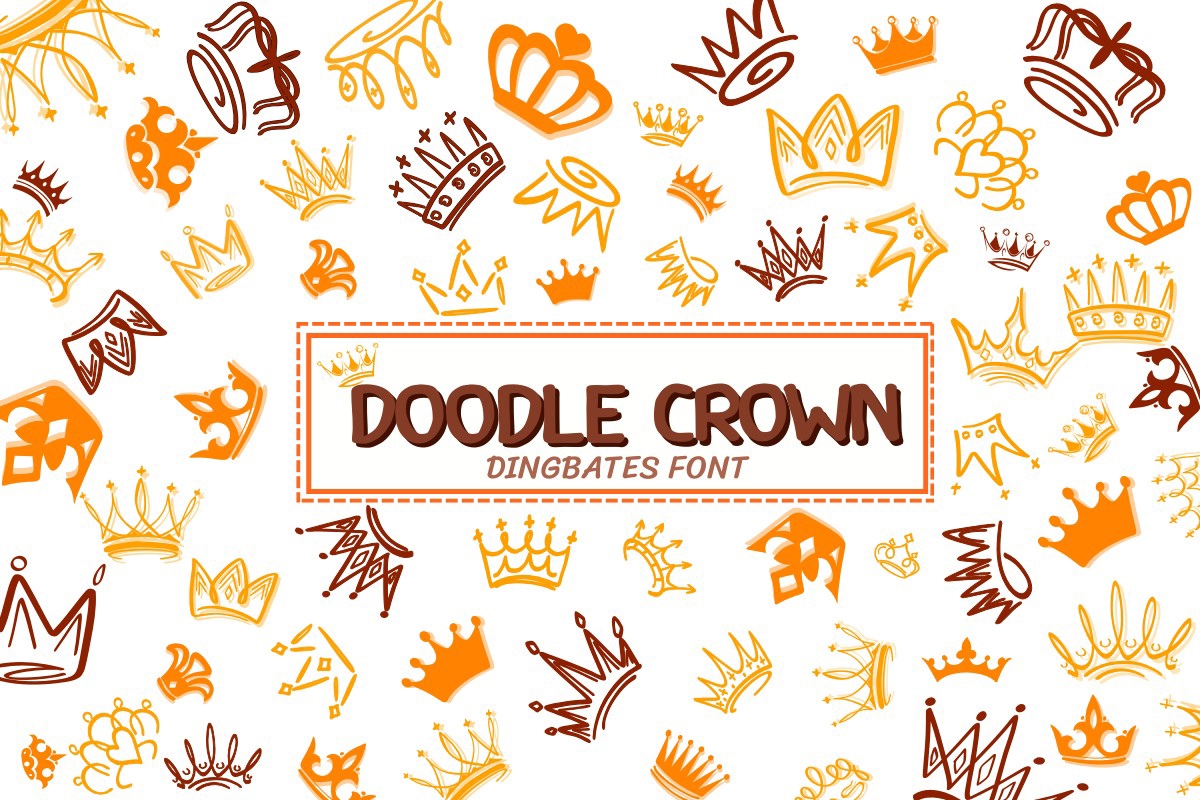 Font Doodle Crown