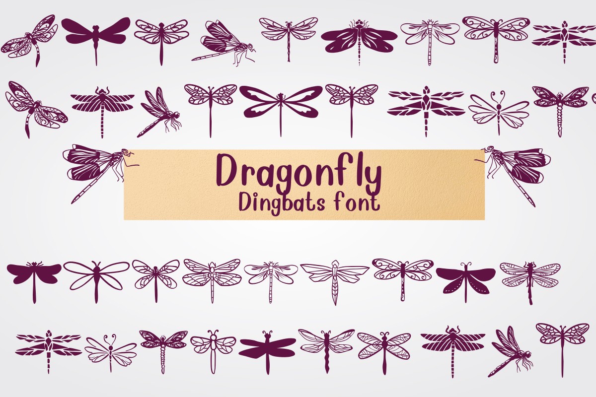 Font Dragonfly