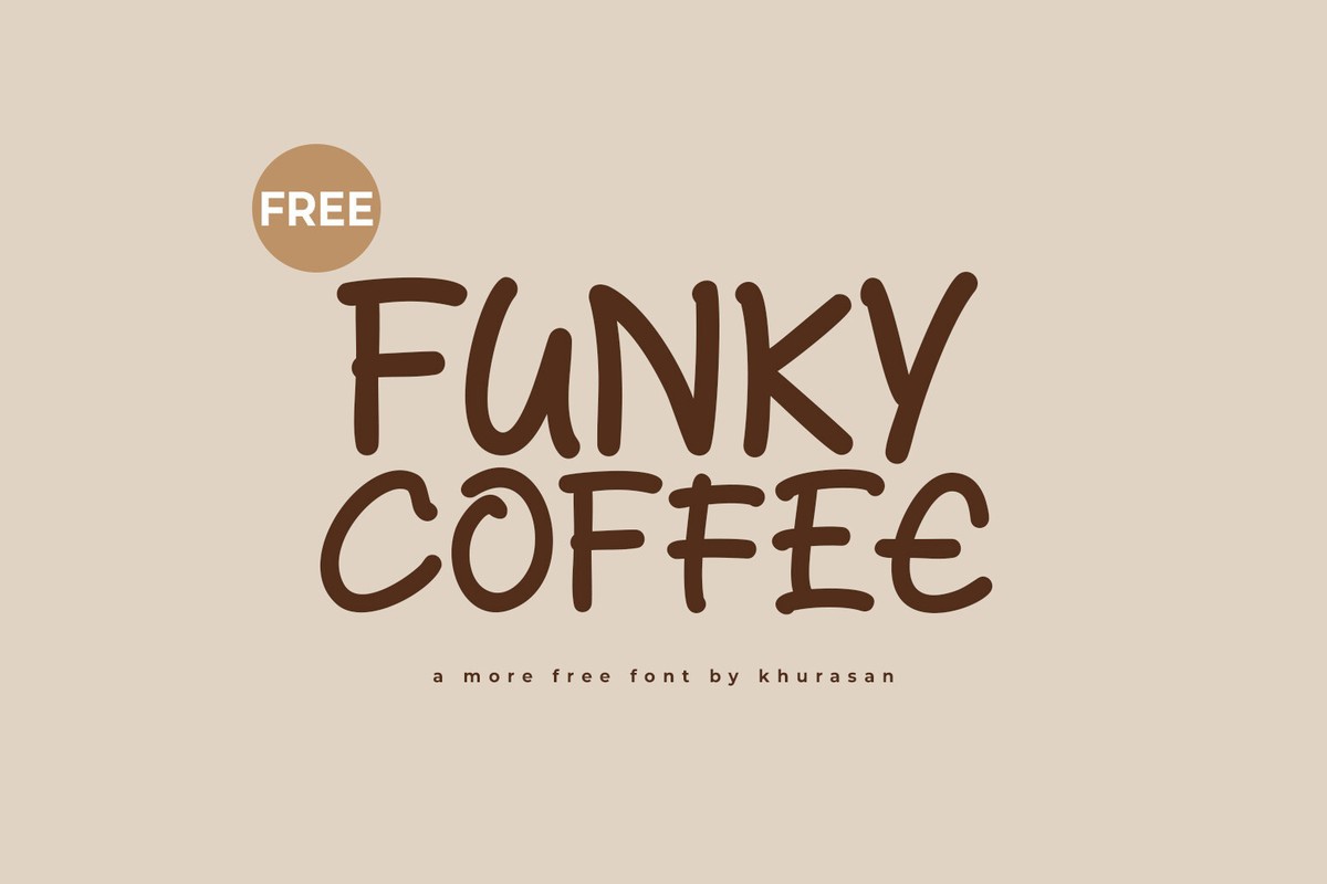 Font Funky Coffee