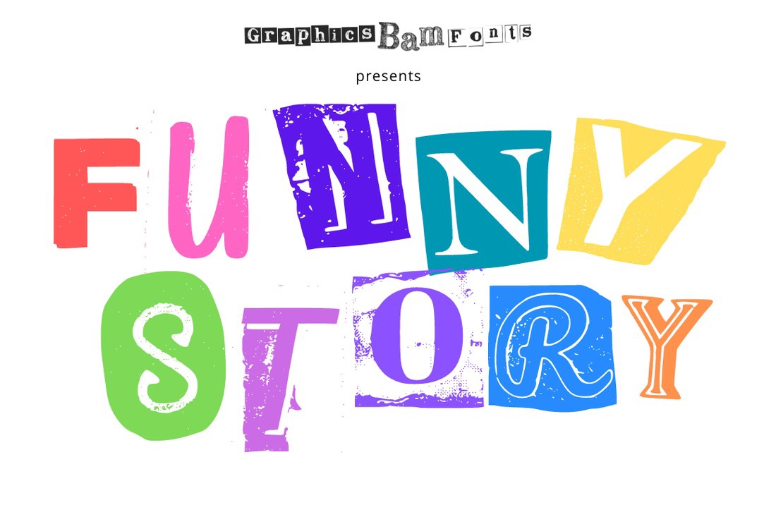 Font Funny Story