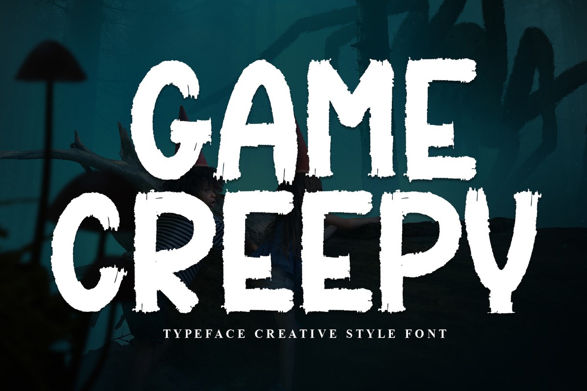 Font Game Creepy