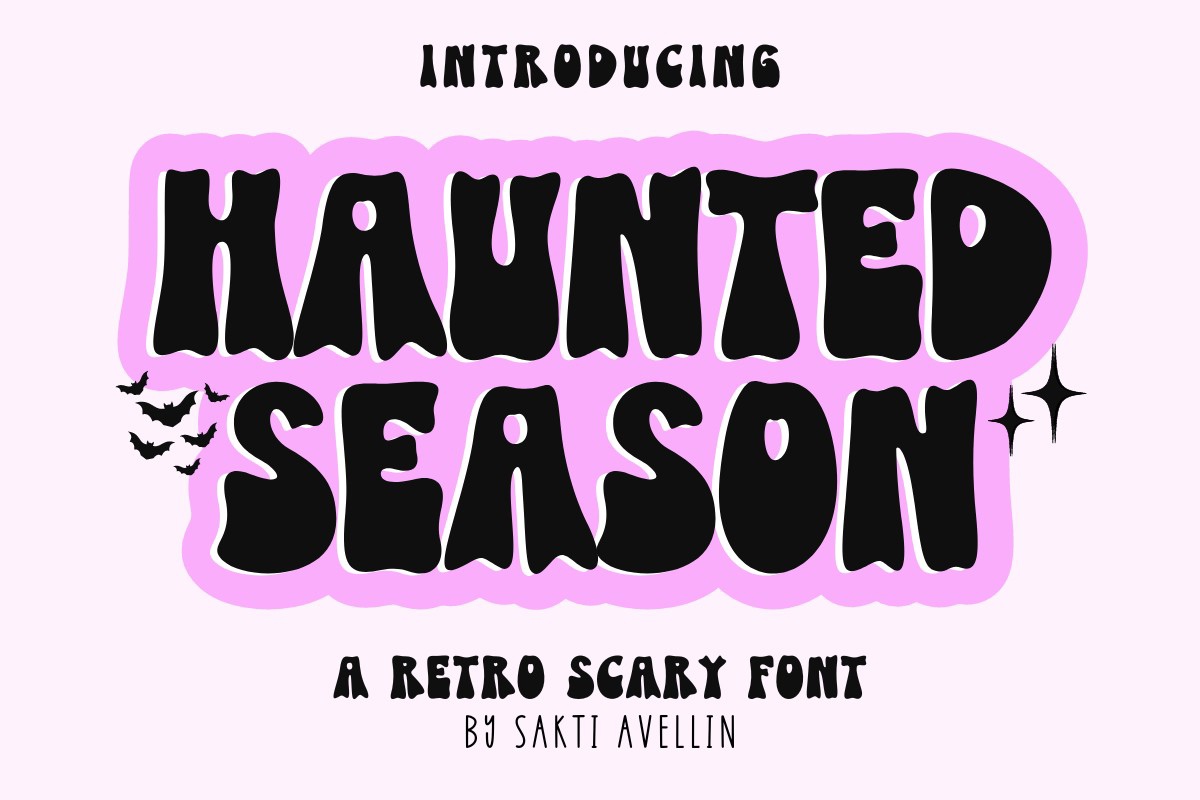 Font Haunted Season