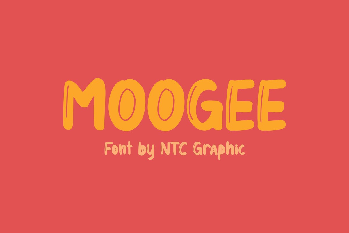 Font Moogee