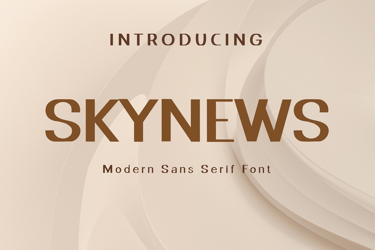 Font Skynews