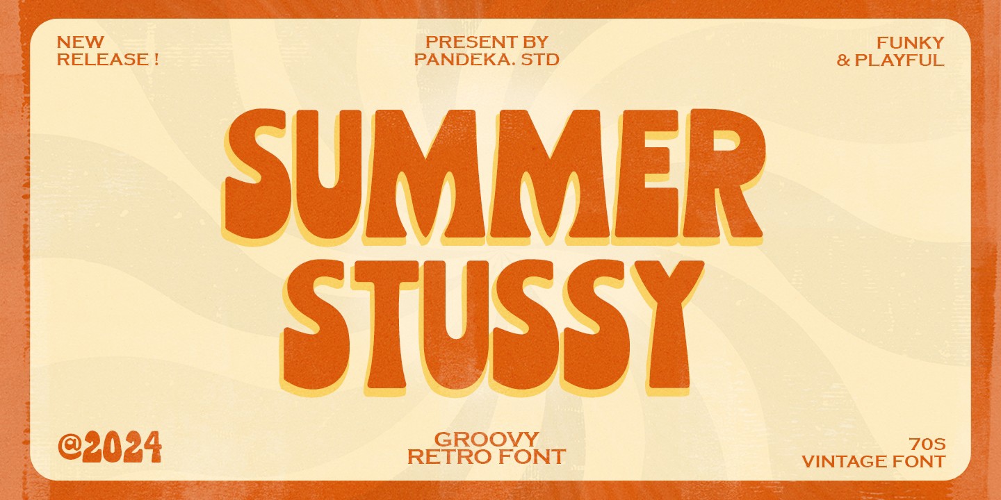 Font Summer Stussy