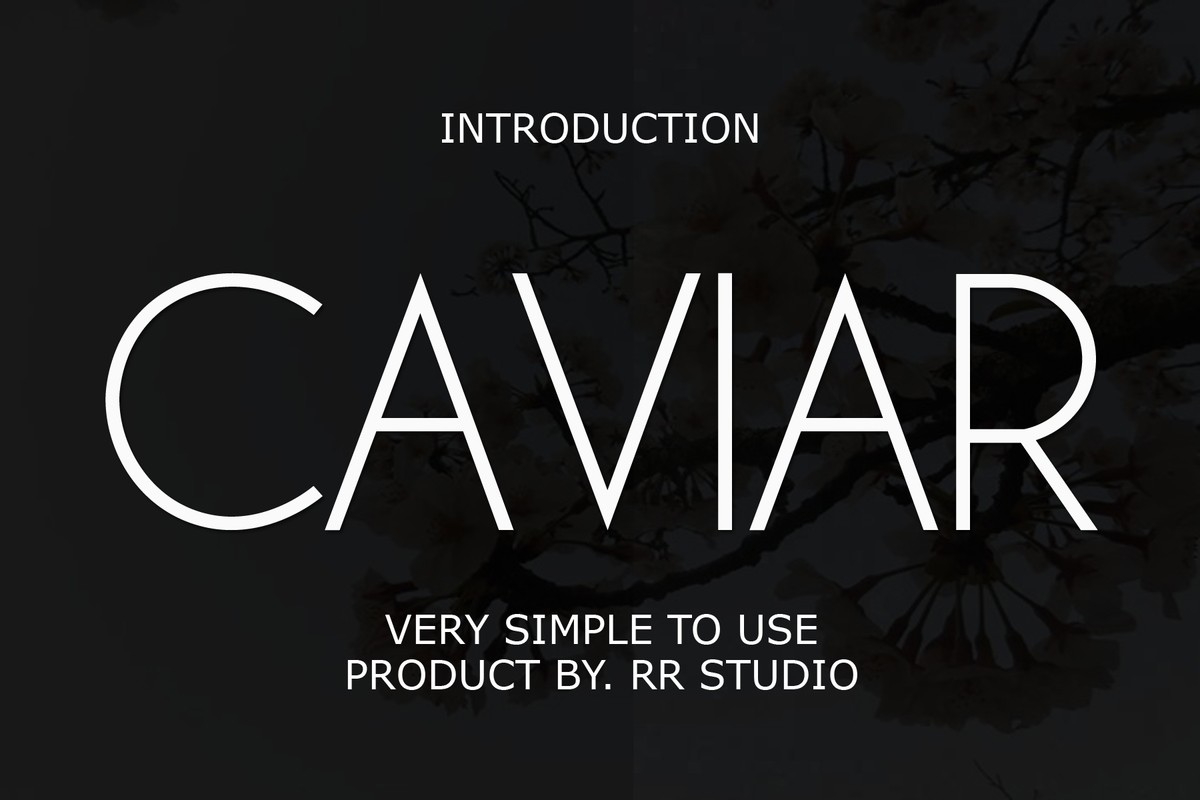 Font Caviar