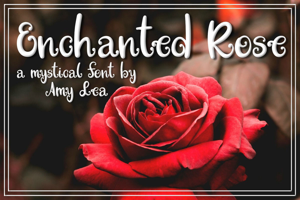 Font Enchanted Rose