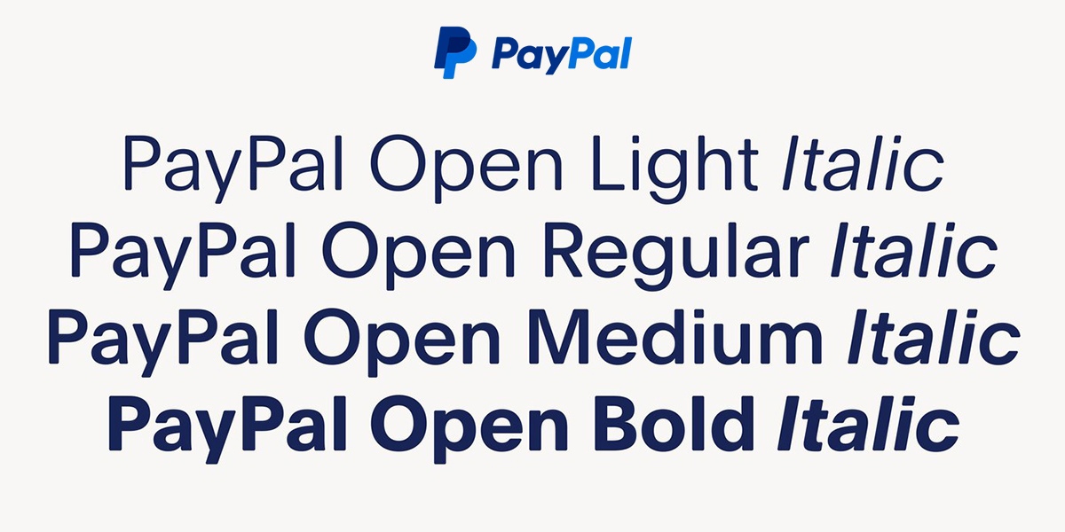 Font PayPal Open