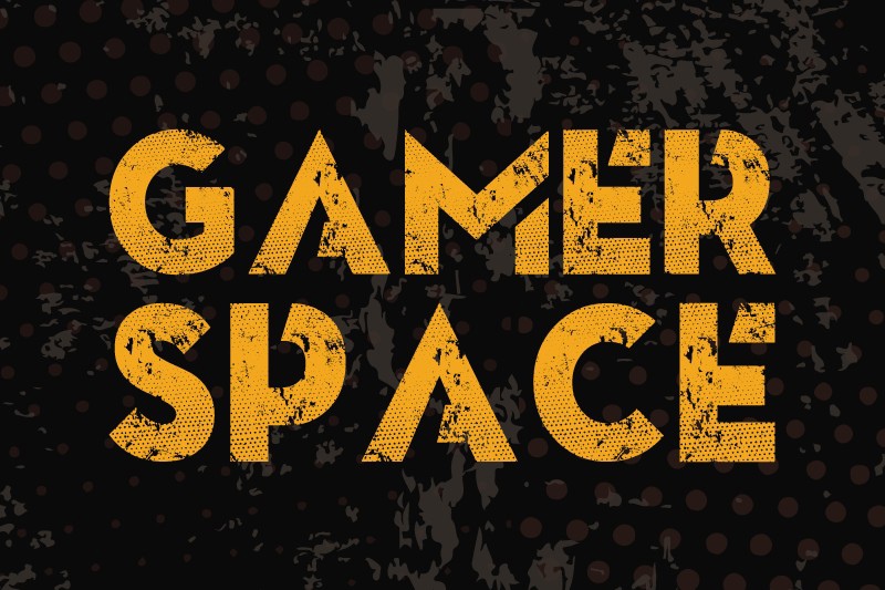 Font Gamer Space