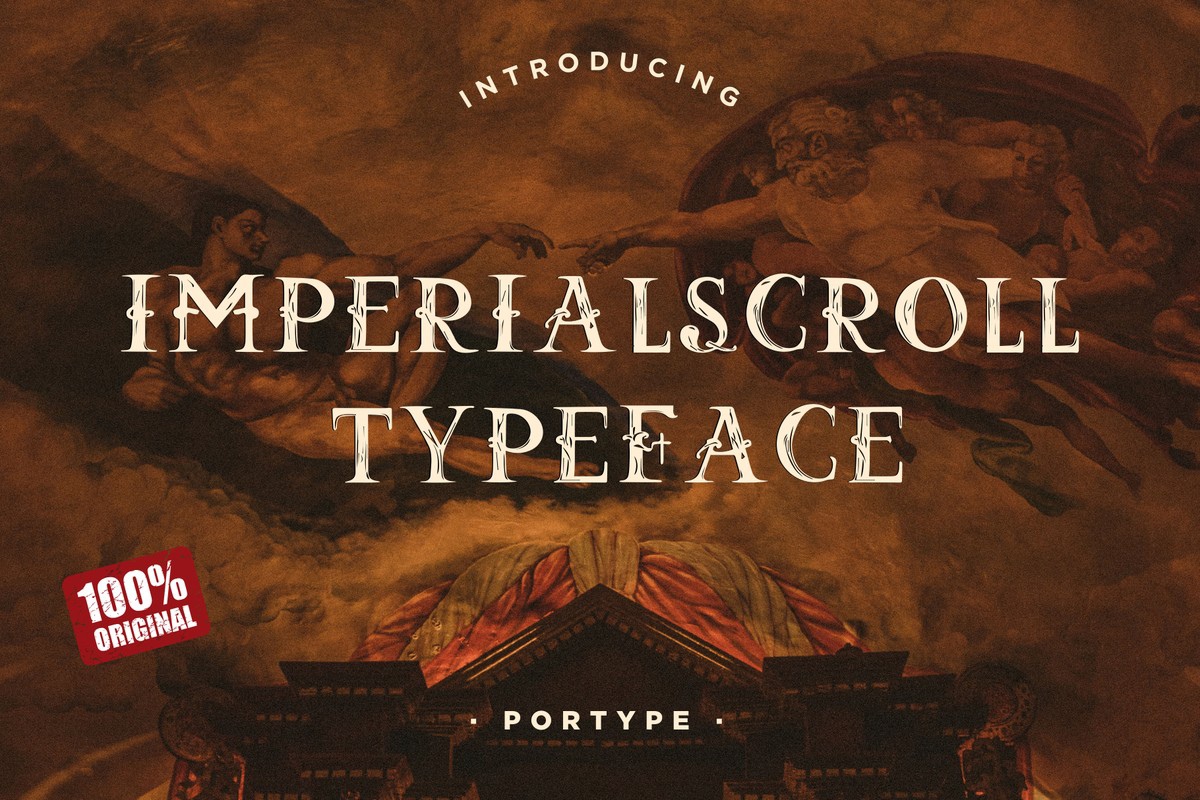 Font ImperialScroll