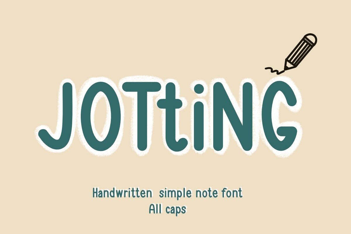 Font Jotting