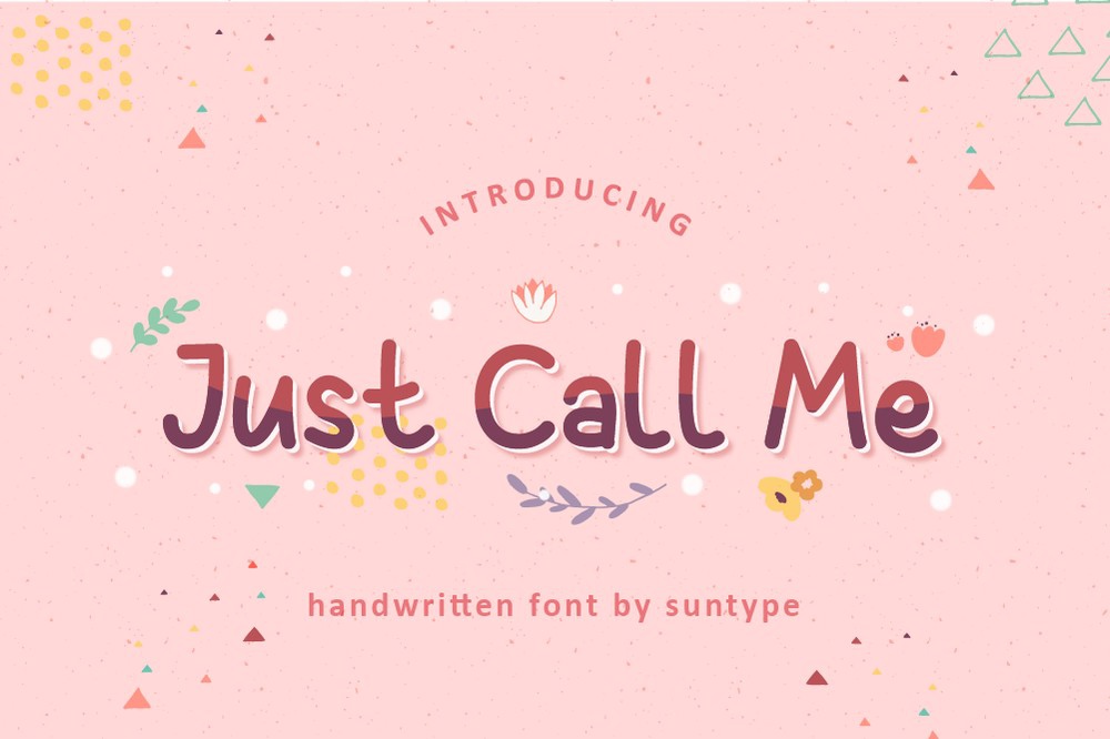 Font Just Call Me