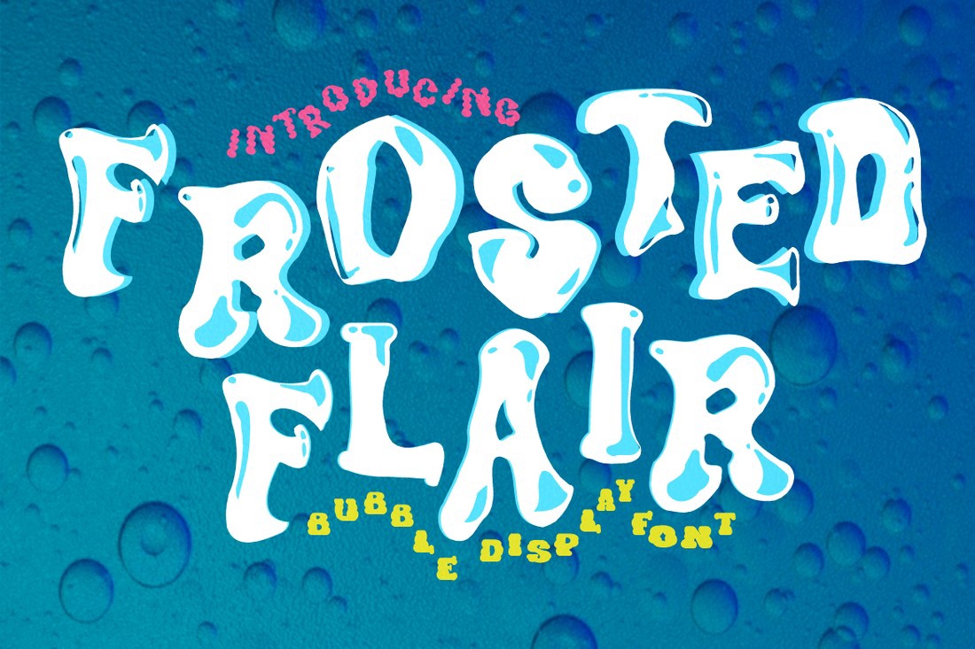 Font Frosted Flair