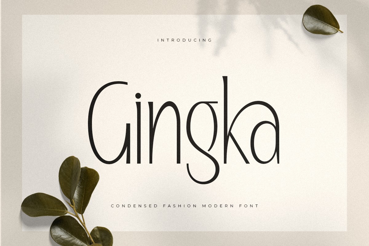 Font Gingka