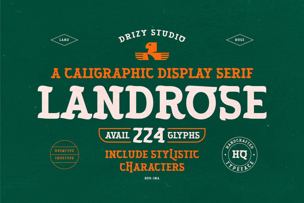 Font Landrose