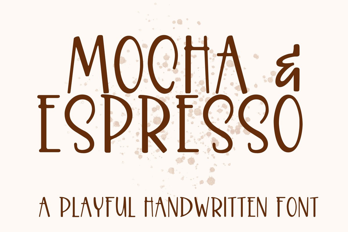 Mocha & Espresso