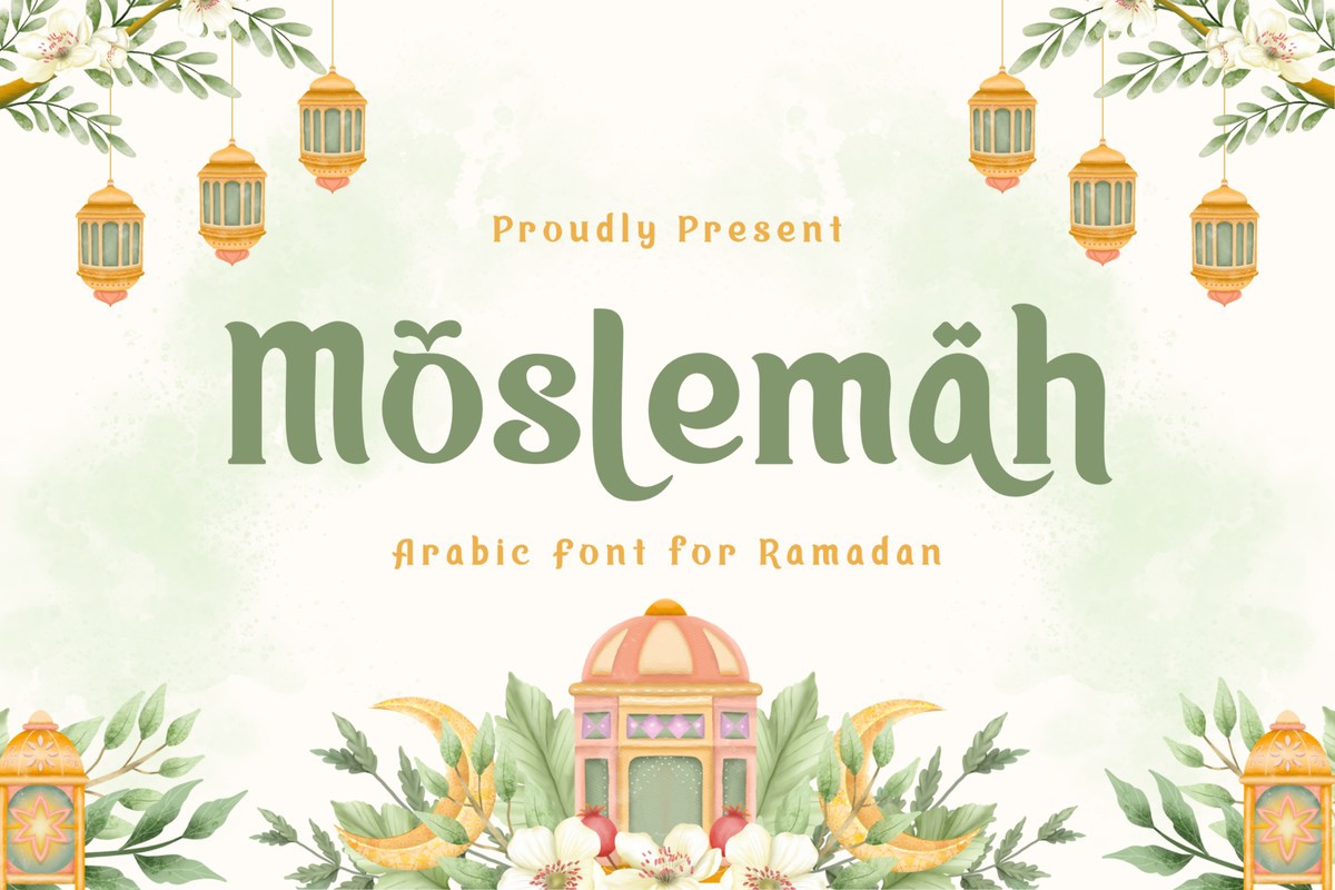 Font Moslemah