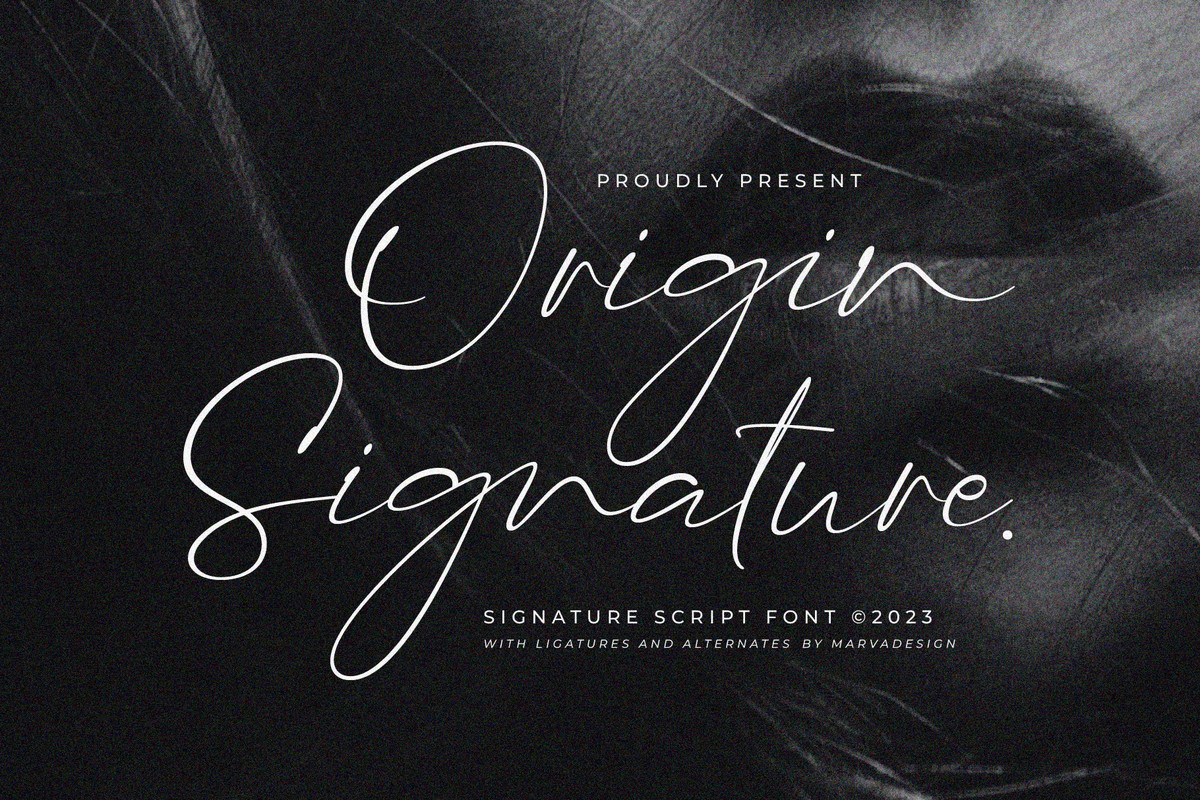 Font Origin Signature