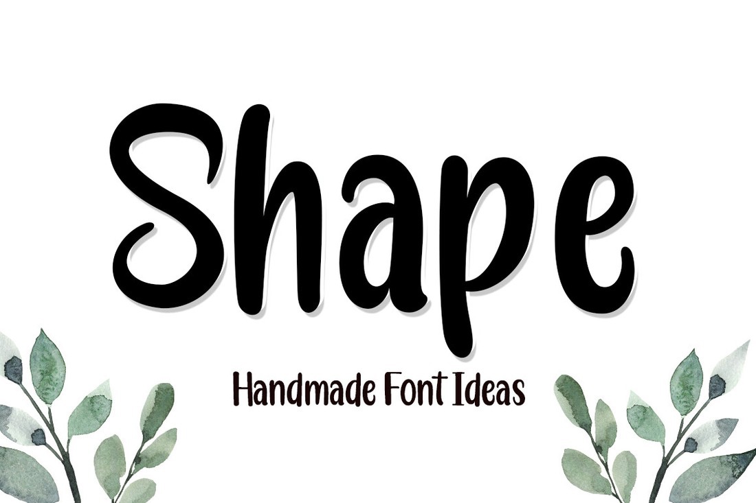 Font Shape Love