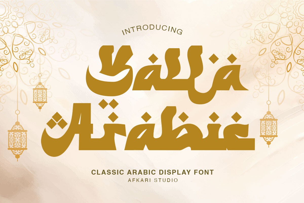 Font Yalla Arabic