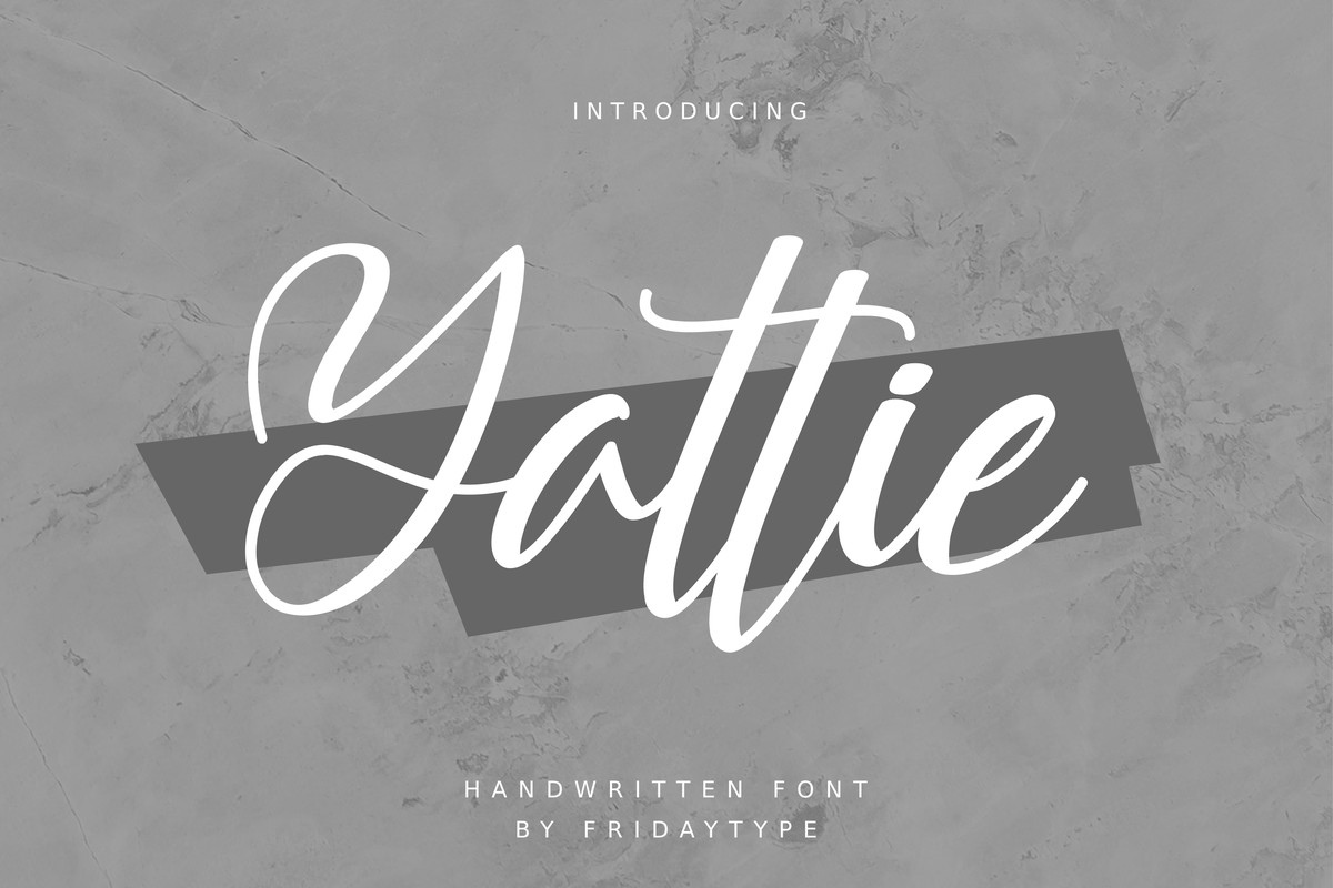 Font Yattie