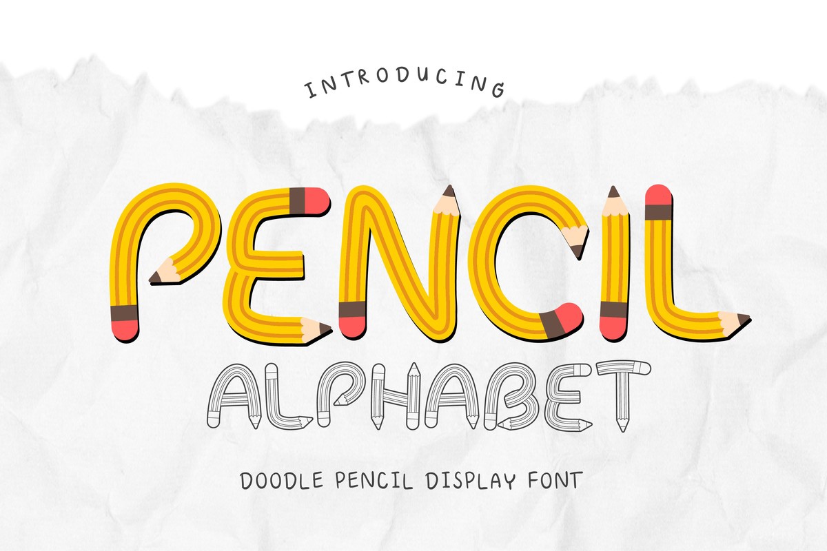 Pencil Alphabet