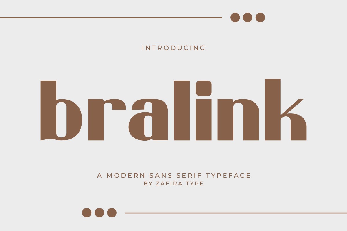 Font Bralink