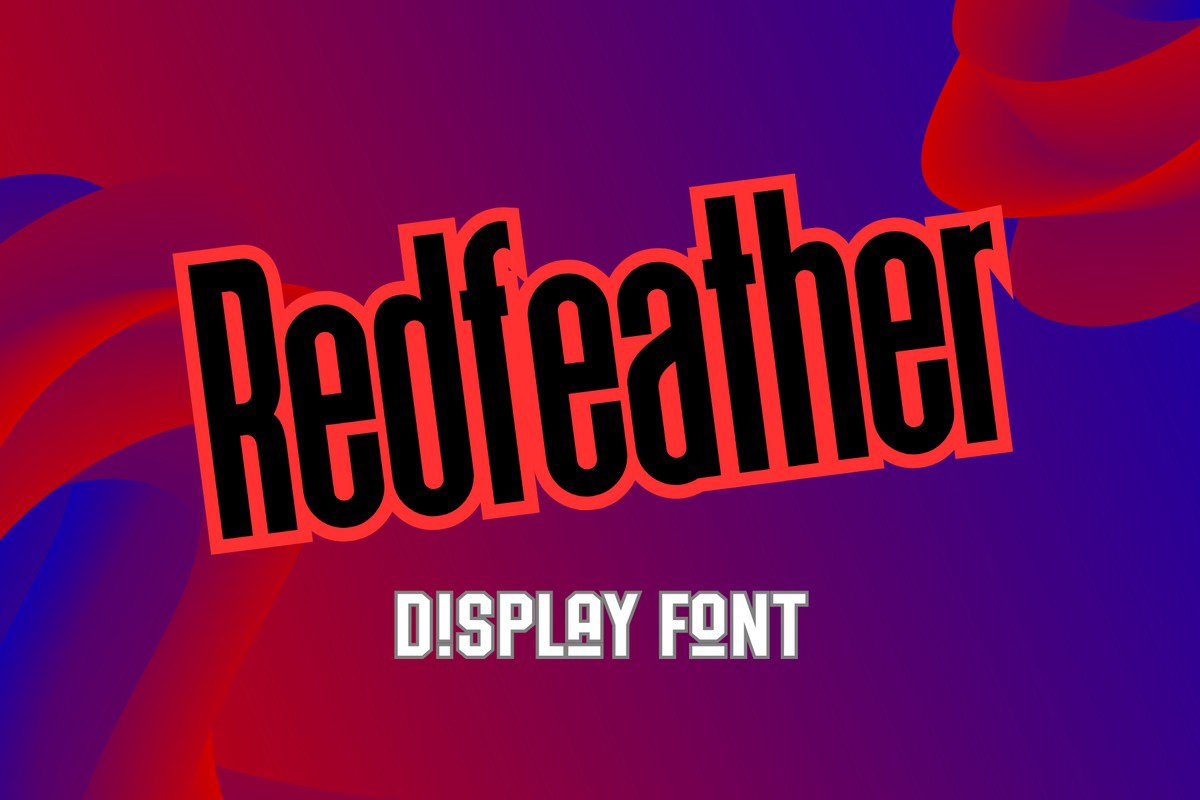 Font Red Feather