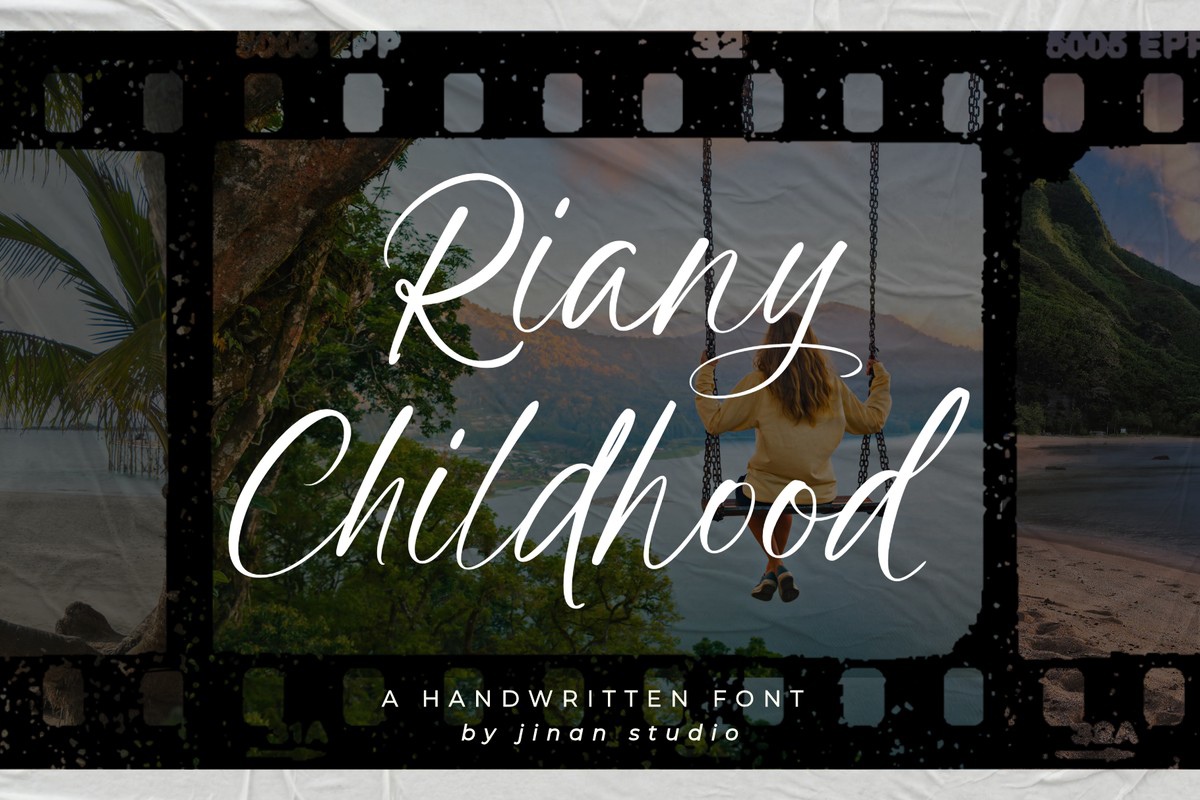 Font Riany Childhood