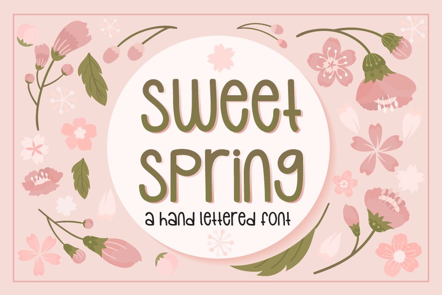 Font Sweet Spring