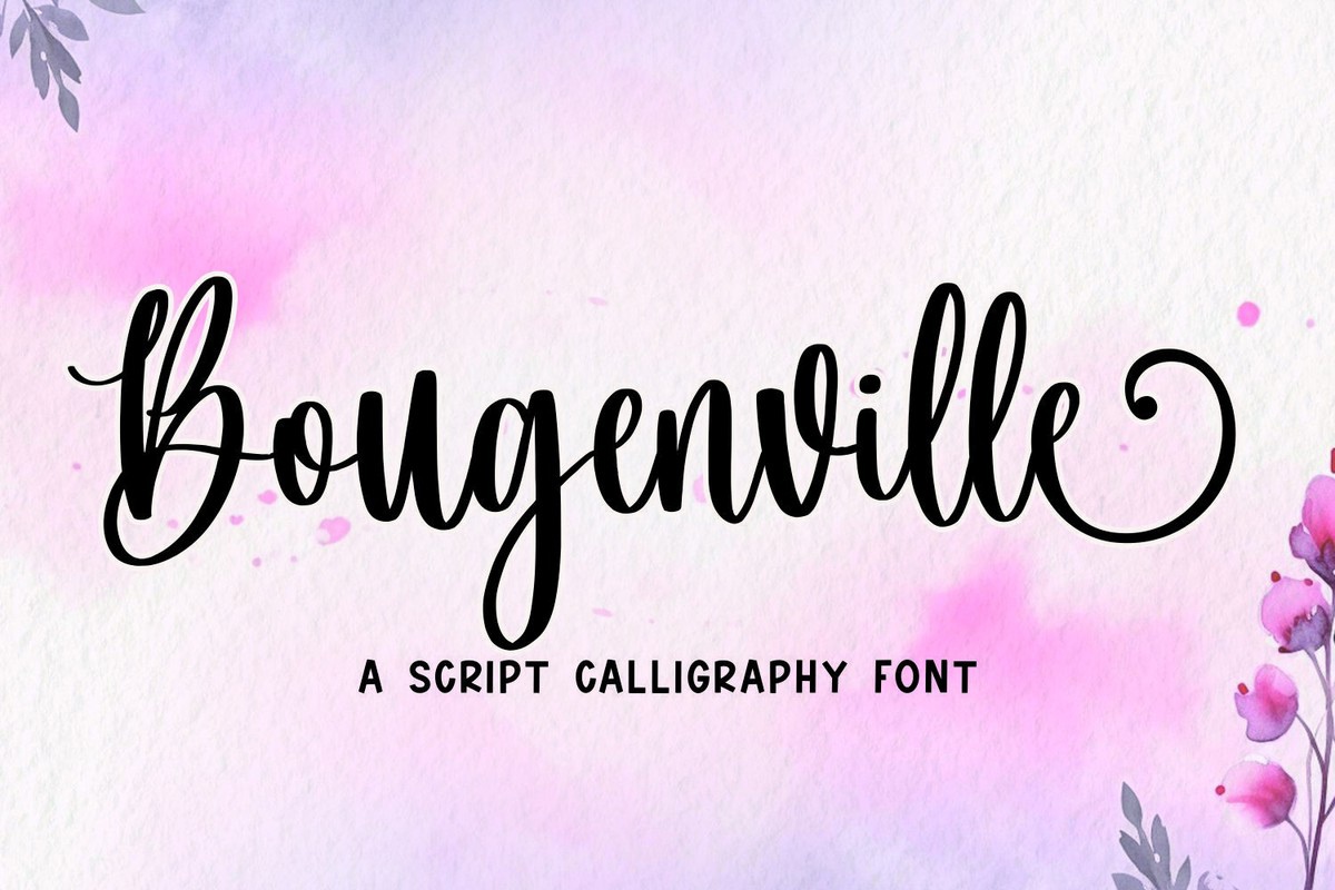 Font Bougenville