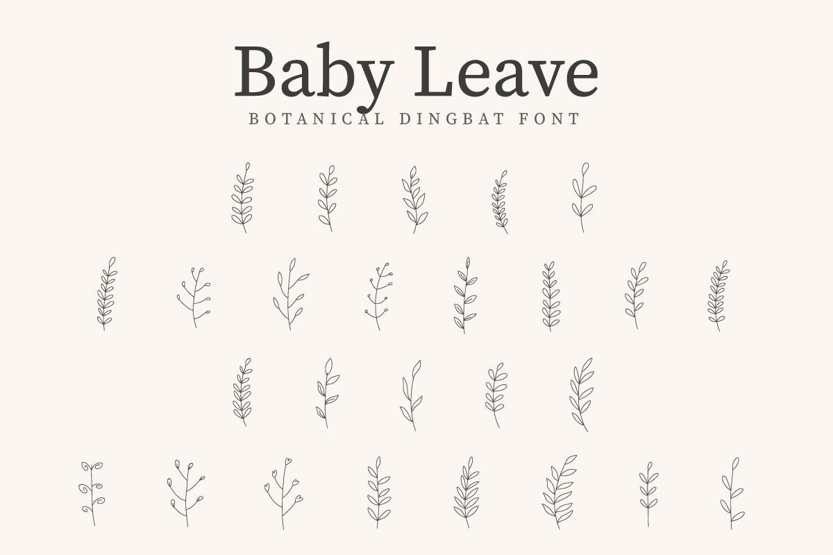 Font BabyLeave