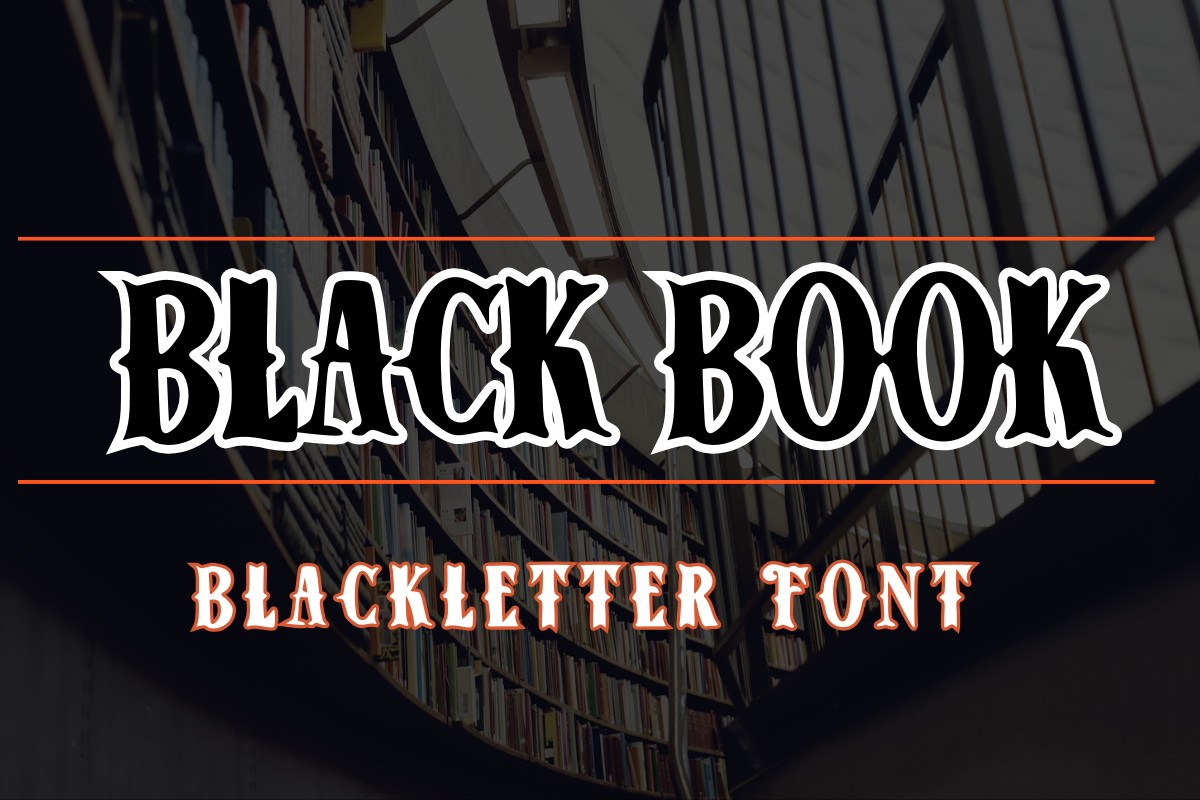 Font Black Book