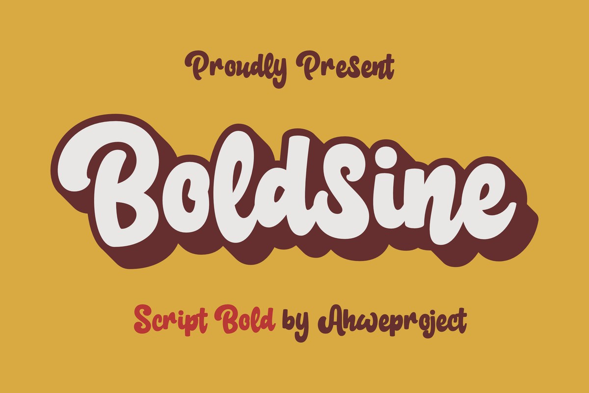 Font Boldsine