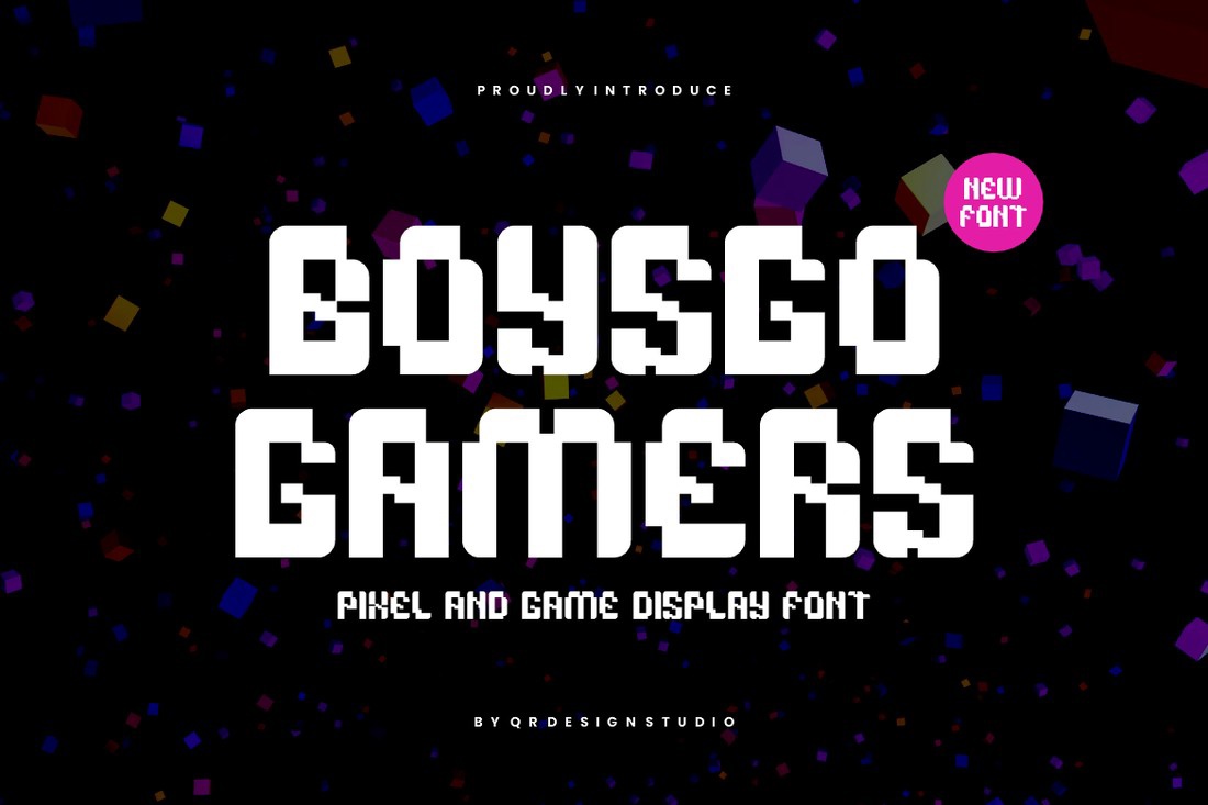 Font Boysgo Gamers