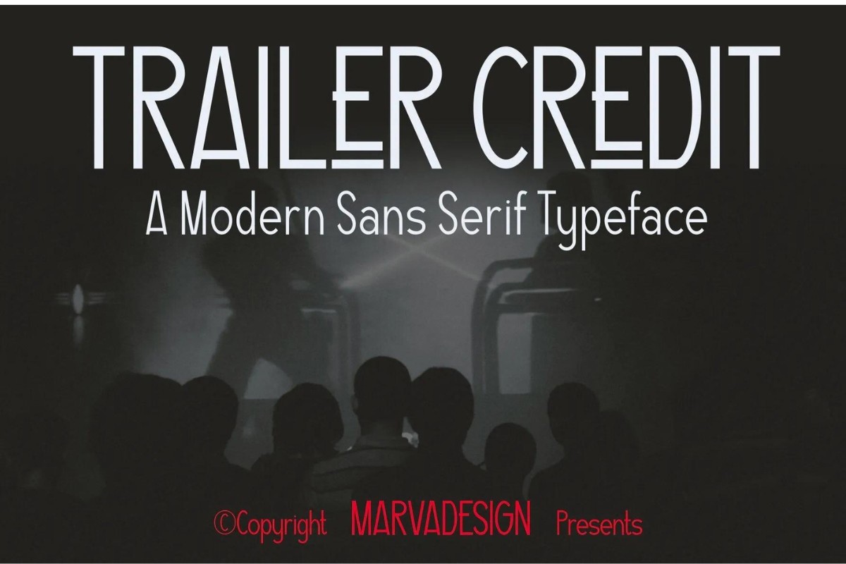 Font Trailer Credit