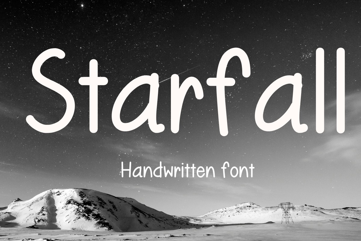 Font Starfall