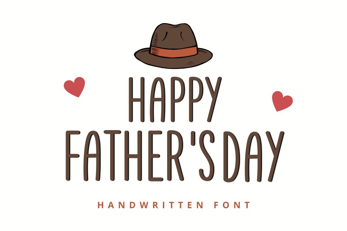 Font Happy Father’s Day