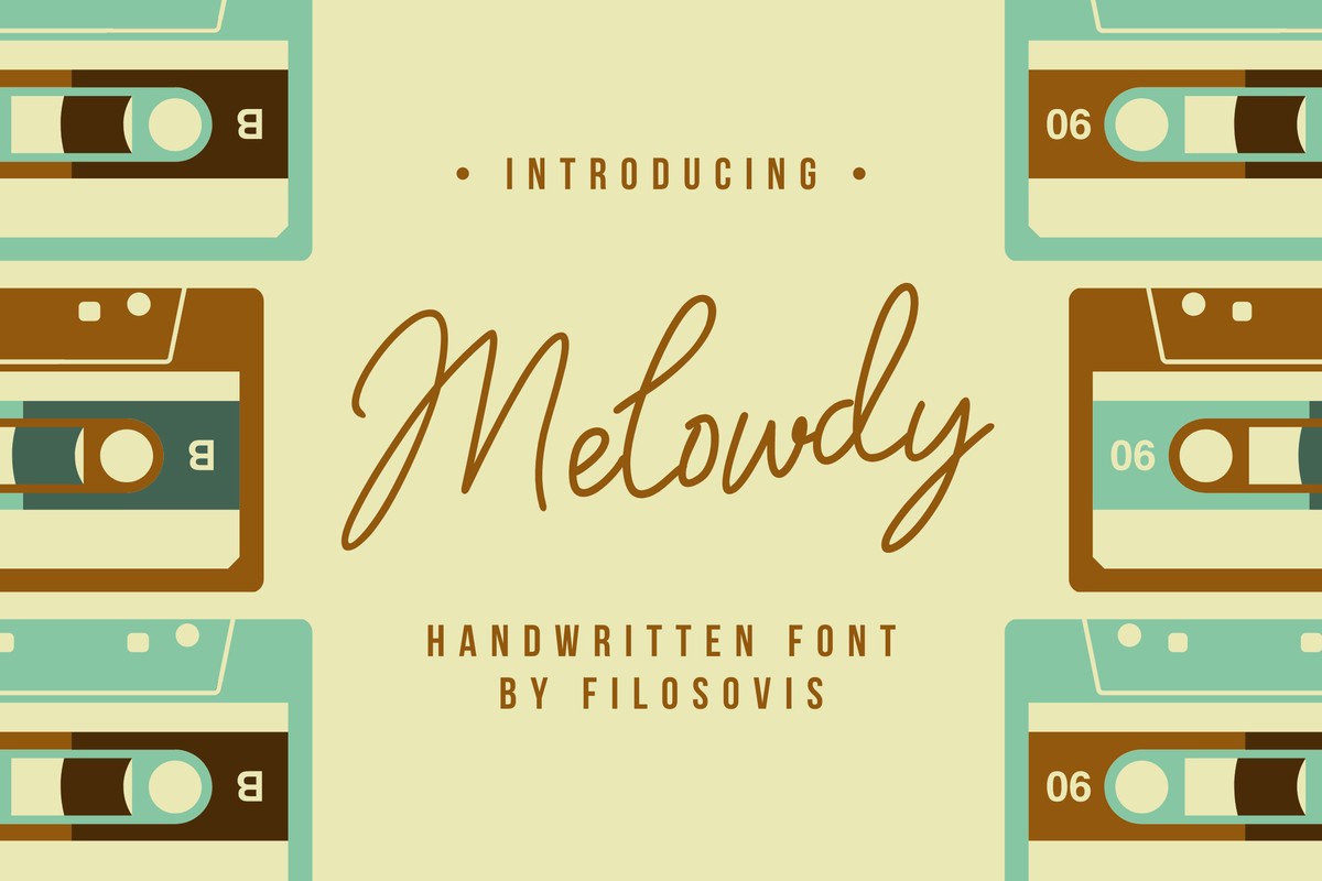 Font Melowdy