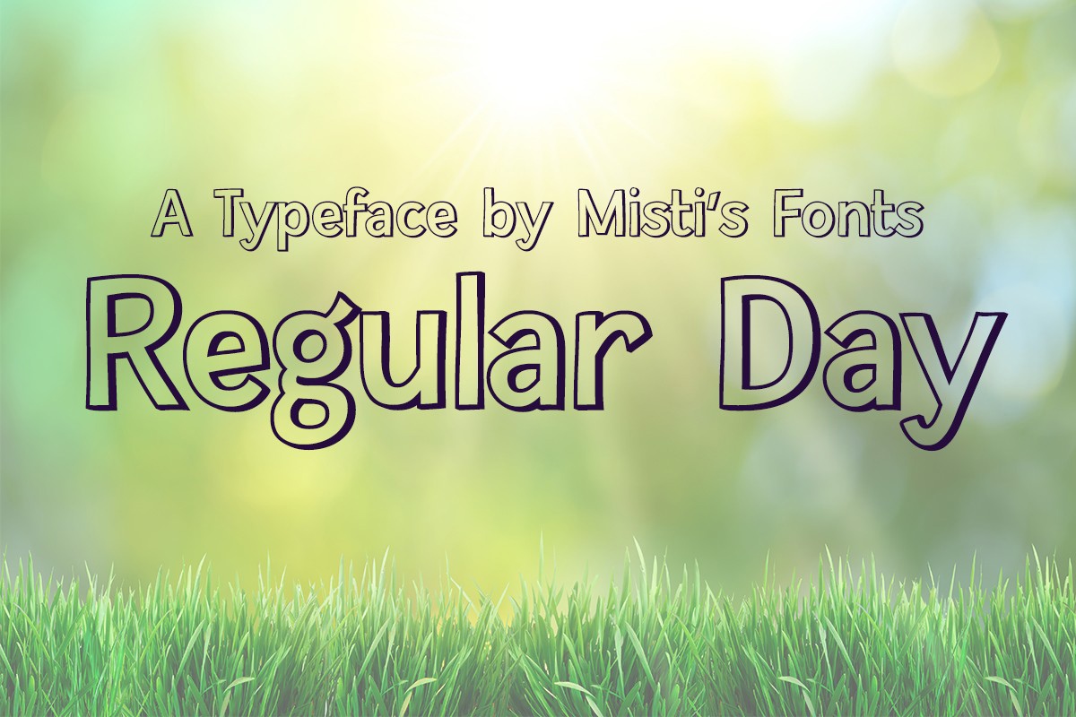 Font Regular Day