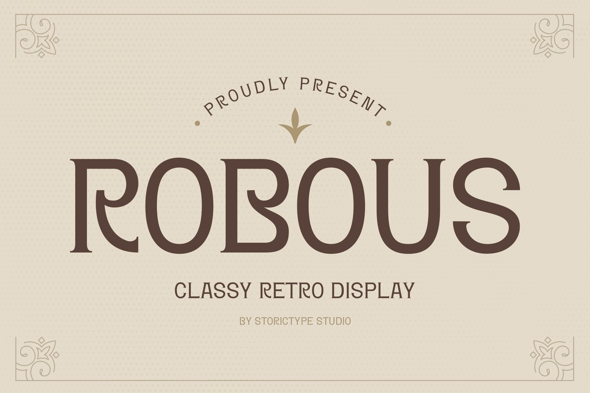 Font Robous