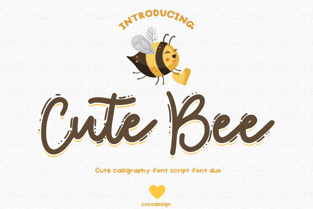 Font Cute Bee