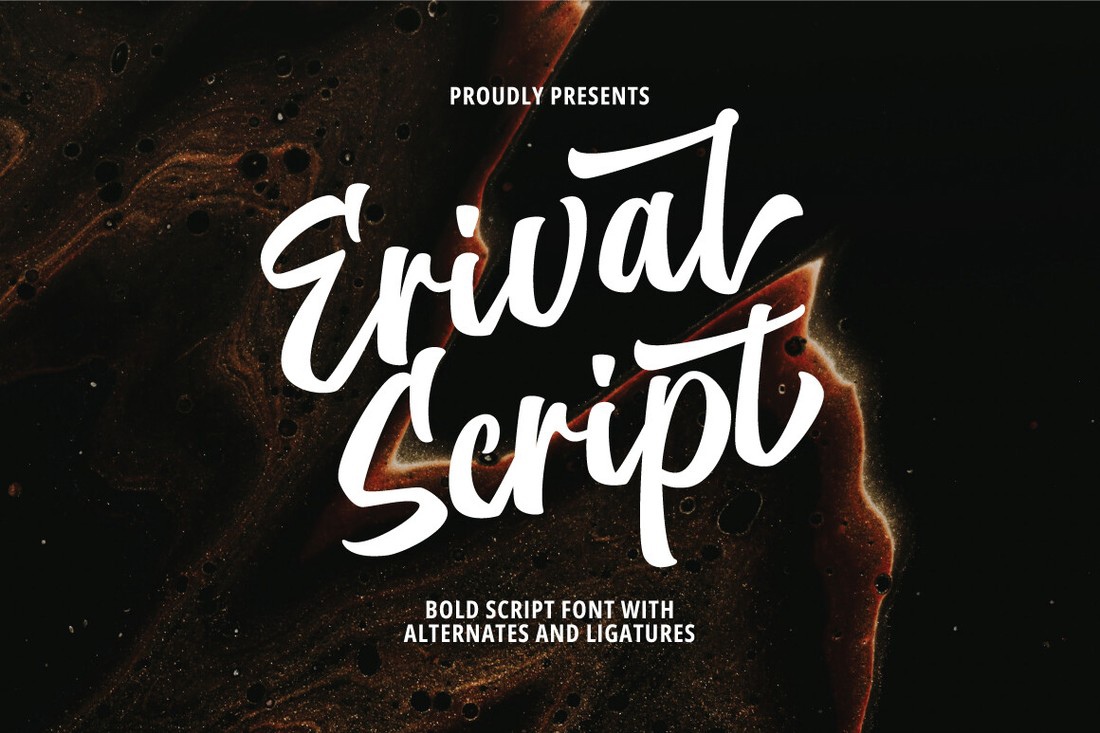 Font Erival Script