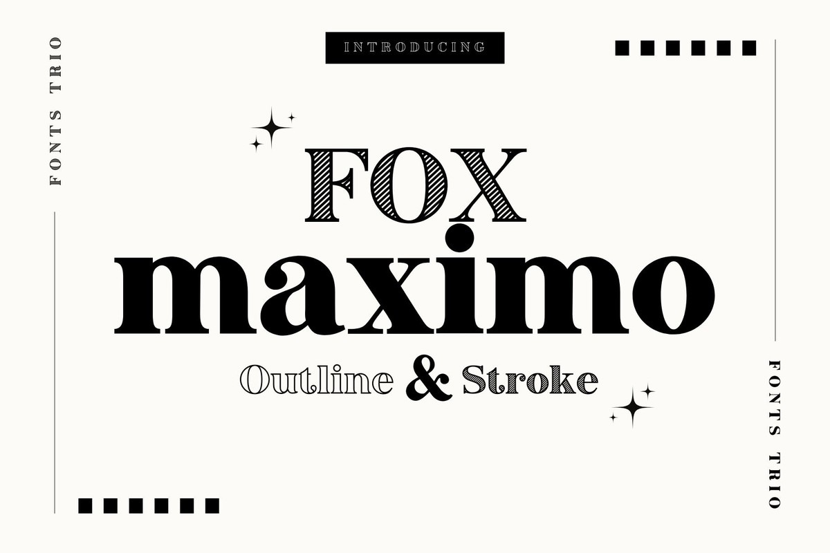 Font Fox Maximo