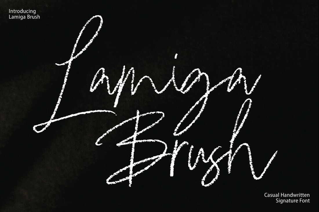 Font Lamiga Brush