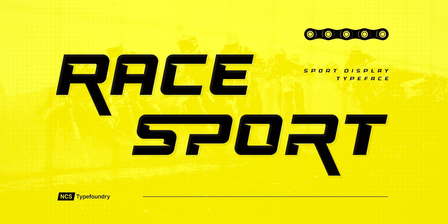 Font Race Sport