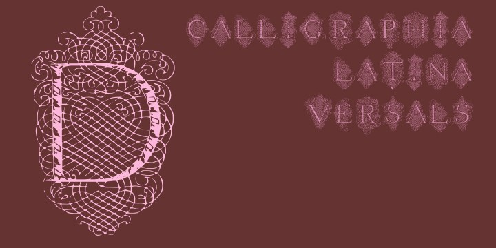 Calligraphia Latina Versals Two