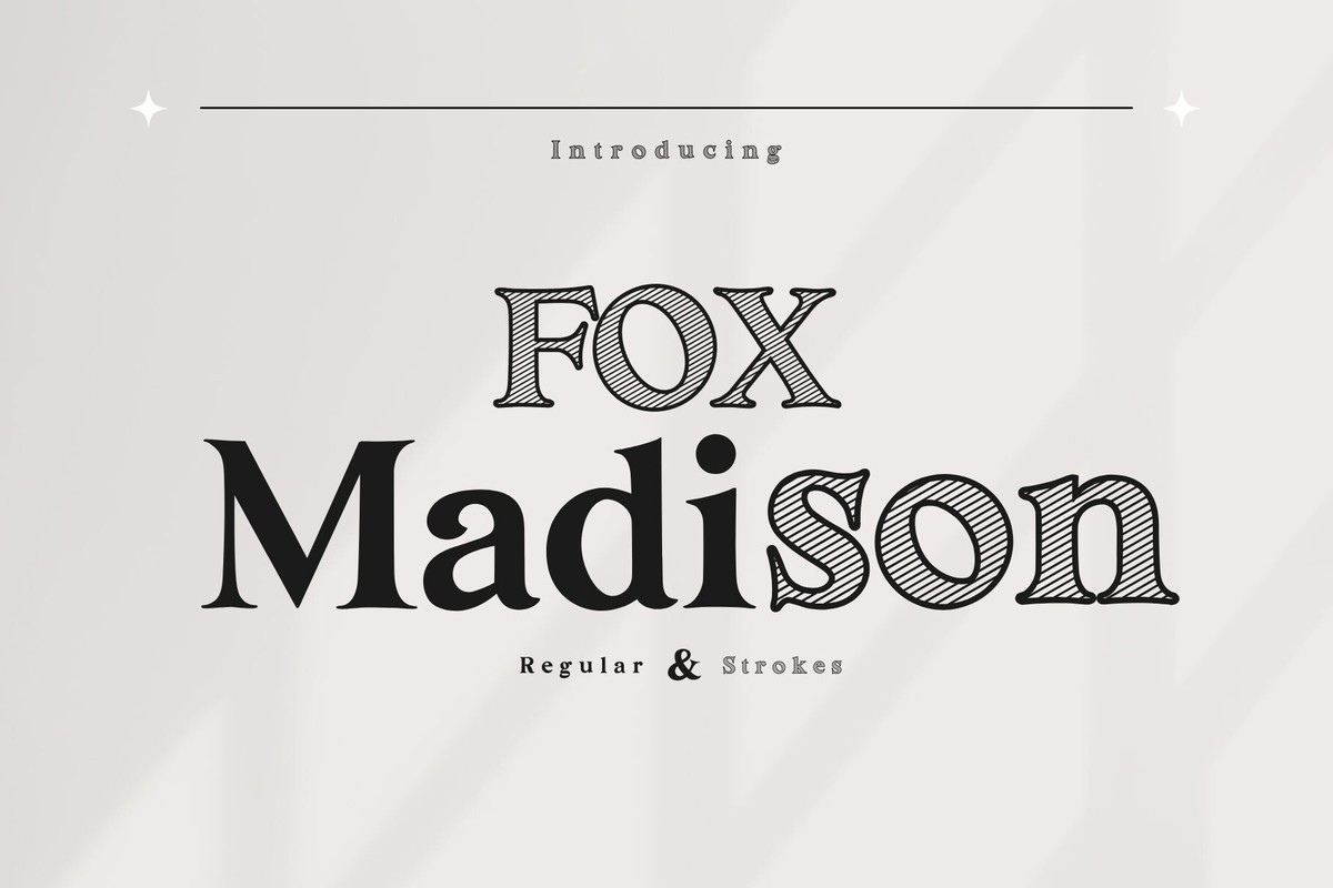 Font Fox Madison