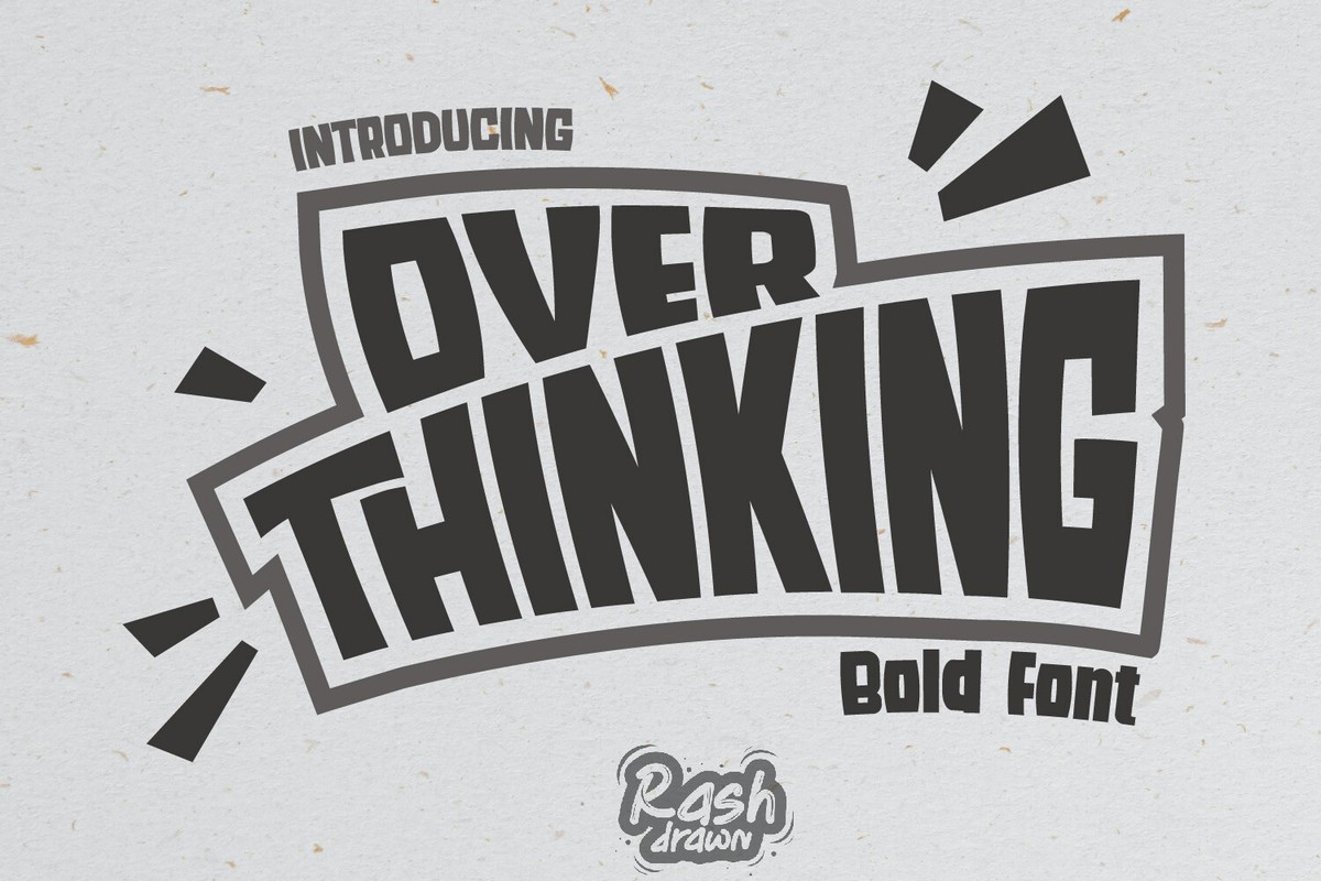 Font Over Thinking