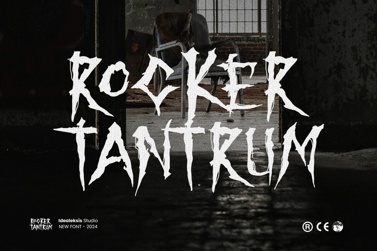 Font Rocker Tantrum